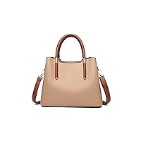 Hand Bags Ladies Handbag Quality PU Leather Girl Messenger Bag Shoulder Bag (Color : Blue)