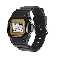 Women Digital Watch Girl Sport Resistant Outdoor Waterproof Electronic Watch with Alarm, Stopwatch, Luminous Night Light Men Boy Military Watch