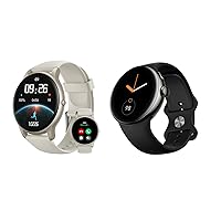 Parsonver Smart Watch((Answer/Make Calls), PS01SL Bundle with PSA1B