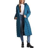 Madden Girl Women’s Winter Jacket – Long Length Quilted Maxi Puffer Parka Coat (S-3X)