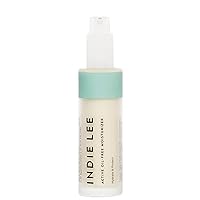 Indie Lee Active Oil-Free Moisturizer - Hydrating Vitamin C Cream with Antioxidants to Illuminate + Smooth Dry, Aging Skin for a Radiant Glow - No Synthetic Fragrance, Natural Scent (1.7oz / 50ml)
