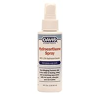 Davis Hydrocortisone Spray Pets, 4 oz