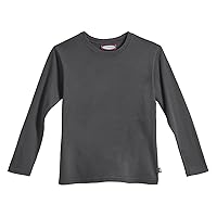 City Threads Boys' Long Sleeve Tee Tshirt in 100% Soft Cotton - Base Layer - Made in USA