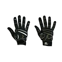 Bionic The Official Glove of Marshawn Lynch Gloves Beast Mode Women's Full Finger Fitness/Lifting Gloves w/Natural Fit Technology, Black (Pair)…