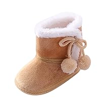 Home Shoes for Toddler Boy Toddler Boys Boots Soft Baby Warming Baby Shoes Lighted Toddler Boots