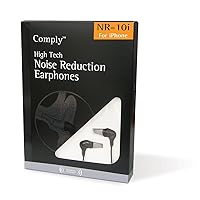 Comply NR-10i Noise Reduction Earphones with Mic for iPhone (Black)