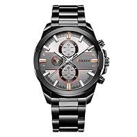 CURREN Original Men's Sports Waterproof Stainless Steel Band Quartz Wrist Watch 8274
