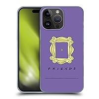 Head Case Designs Officially Licensed Friends TV Show Peephole Frame Iconic Hard Back Case Compatible with Apple iPhone 15 Pro Max
