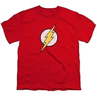 Flash Lightning Bolt Logo Youth Kids Boys T Shirt & Stickers