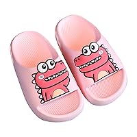 Kids Slippers Girls Dinosaur Children Slippers Cute Cartoon Beach Slippers For Kids Non Warm Slipper Kid