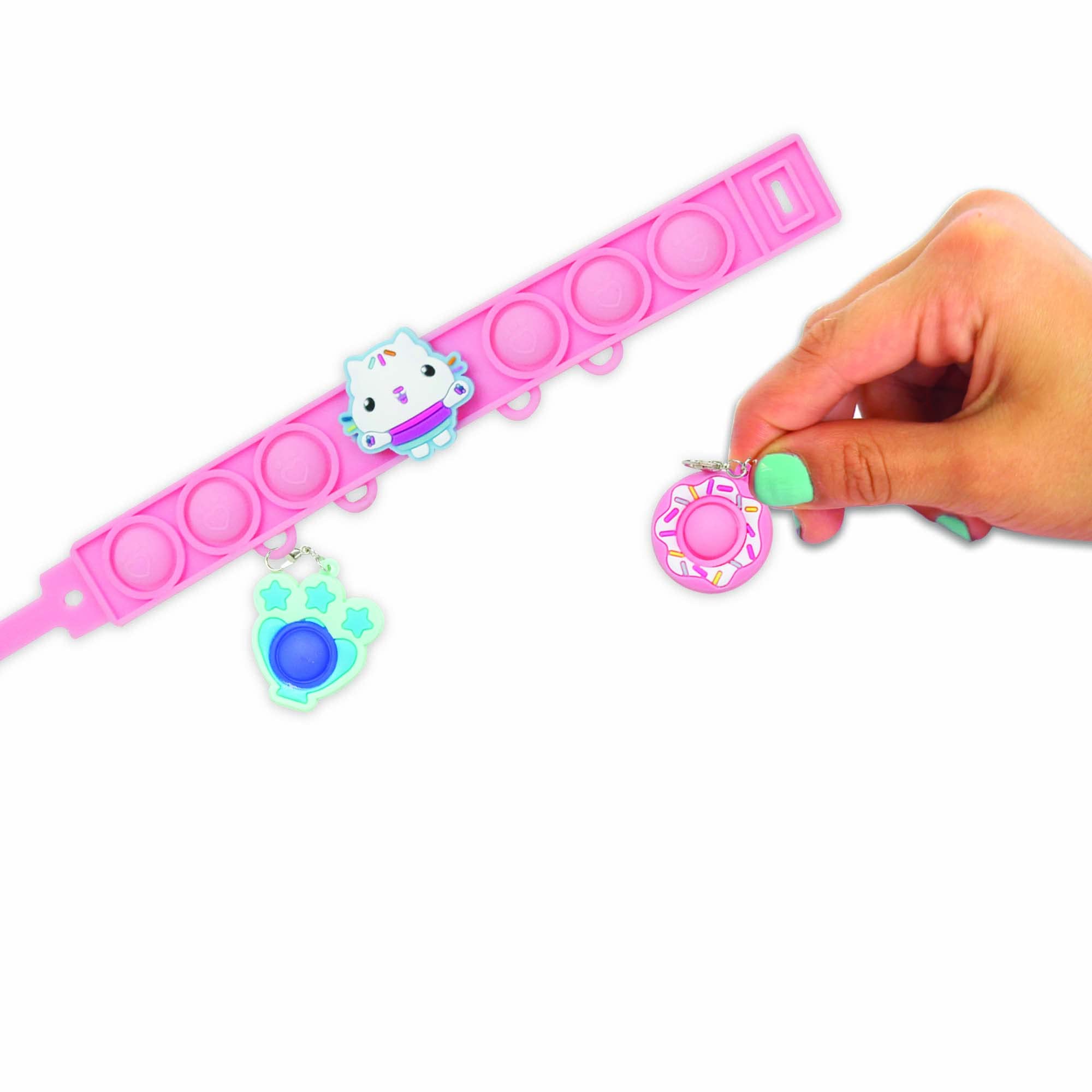 Tara Toys Pop-Eeze: Bracelet Activity Set - Gabby's Dollhouse - Jewelry Set, Popping Sensory Fun, Ages 3+