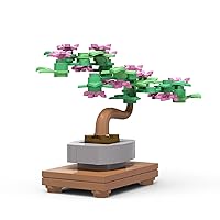 Tiny Bonsai Tree Model 54 Pieces for Age 18+ Building Toys Sets & Packs MOC Build