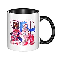 Ashnikkos Mug 11 Oz Ceramic Coffee Mug with Handle Novelty Tea Mug Milk Mug Drinking Cups Idea Gift for Men Women Office Work