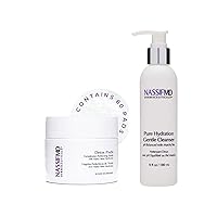 NassifMD Facial Radiance Pads and Glycolic Acid Face Wash Bundle