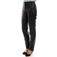 Women's Leather Pant Genuine Lambskin Skinny Slim fit Leather Pants MP117