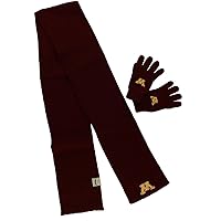 Top of the World Mens Golden Gophers Combo Scarf, Red, Classic (57 To 59 in.)