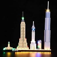 Light Kit for Lego New York City 21028 (Lego Set is not Included) (Classic)