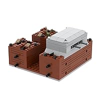 WW2 Bunker Military Building Block Set.Build Different Military War Block Scenarios(225PCS).