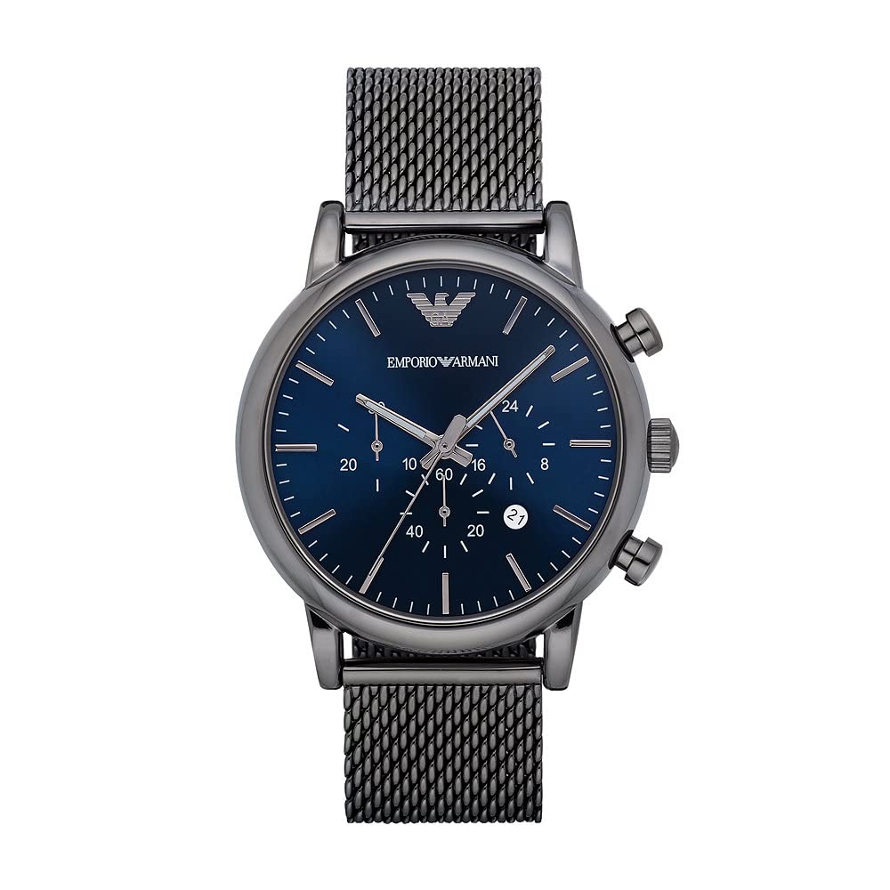 Mua Emporio Armani Men's Chronograph, Stainless Steel Watch, 46mm case size  trên Amazon Anh chính hãng 2023 | Giaonhan247
