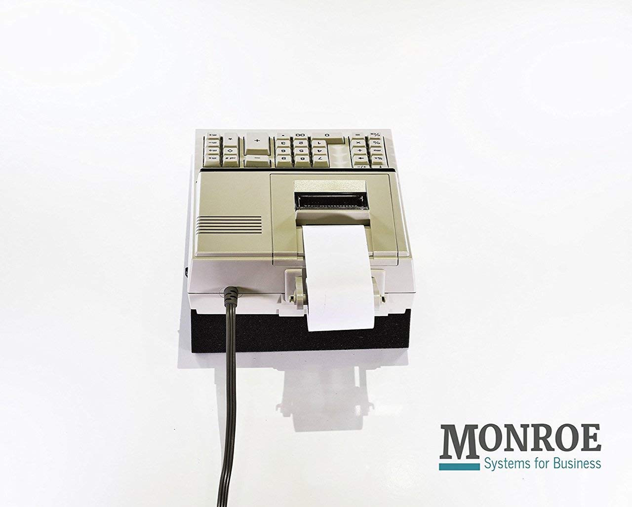 Monroe 122PDX Medium Duty Printing Calculator with Extra Large Plus and Minus Keys