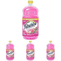 Fabuloso Multi-Purpose Cleaner, 2X Concentrated Formula, Watermelon Scent, 56 oz (Pack of 4)