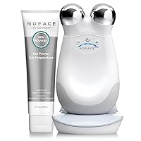 Trinity Starter Kit – Microcurrent Facial Toning Device with Hydrating Leave-On Gel Primer, 2 Fl Oz