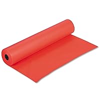 Pacon Rainbow Lightweight Duo-Finish Kraft Paper Roll, 3-Feet by 1000-Feet, Orange (63100)