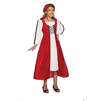 Rubie's Child's Forum Renaissance Faire Girl Costume, Red, Small