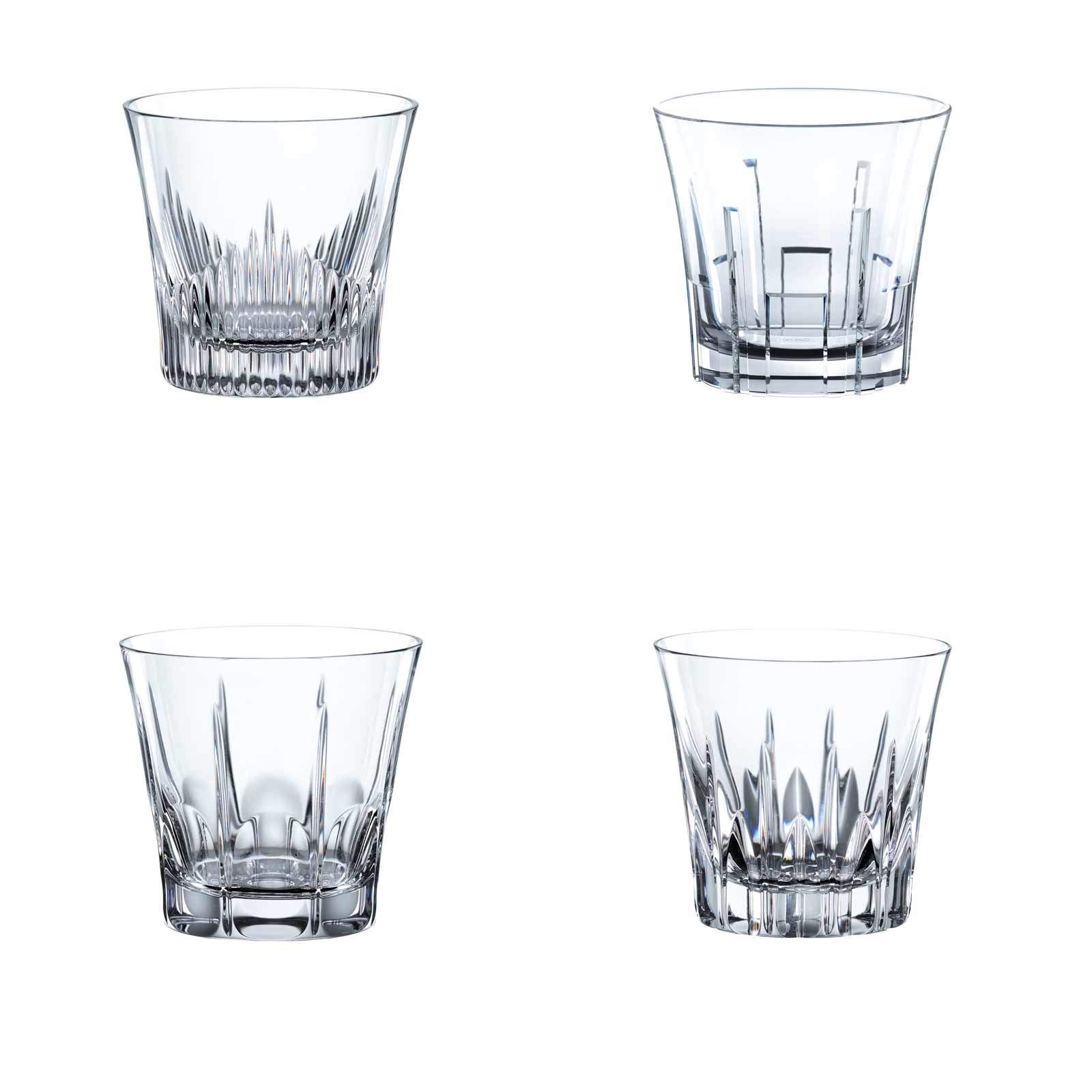 Nachtmann Classix Double Old Fashioned Glass, Set of 4
