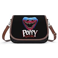 RFSHOP Shoulder Bag, Poppy Playtime, Huggie Waggy, Crossbody Bag, One Shoulder Bag, Tote Bag, Mother's Bag, Travel Bag, Handbag, Shoulder Bag, PU Leather, Popular, Lightweight, Large Capacity, Accessory, For Work or School Commutes, Travel, Christmas, Birthday, Mother's Day, Gift, Women's