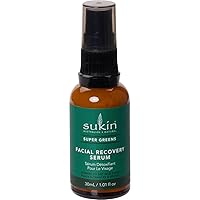 Super Greens Facial Recovery Serum, Enhances Skins Radiance, 1.01 fl oz 30 mL