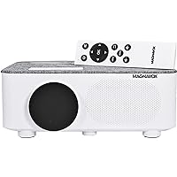 Magnavox MP603 Home Theater Projector with Bluetooth Wireless Technology and Suitcase Speaker | 1080p and 160
