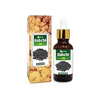 Babchi Oil (Psoralea Corylifolia) 100% Pure & Natural Undiluted Uncut Cold Pressed Carrier Oil | Use for Aromatherapy | Therapeutic Grade (15 ML with Dropper)