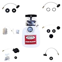 0260 XLT Power Bleeder 2-Quart Tank with Hose, Adapters, and Quick-Release Connecters, Universal Kit fits Most Foreign and Domestic Vehicles