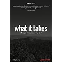 What It Takes: Messages for Men Moved by God