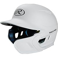 Rawlings | MACH Adjust Baseball Batting Helmet | Adjustable Face Guard | Matte | JR & SR Sizes | Multiple Colors