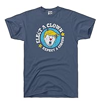 Elect a Clown, Expect a Circus Anti Trump T Shirts - Funny US Politics Anti Trump Merchandise Tshirts