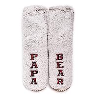 MUK LUKS Men's Papa Bear' Slipper Socks