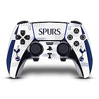 Head Case Designs Officially Licensed Tottenham Hotspur F.C. White 2023/24 Badge Vinyl Sticker Gaming Skin Decal Cover Compatible with Sony Playstation 5 PS5 DualSense Edge Controller