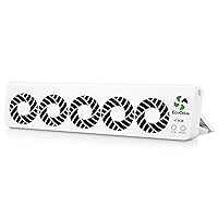 Heating Accessories Fan Booster 2.0 for Home Single Set, Smart Ventilator with Heat Sensor and 5 Upgraded Fans, Save Energy and Increase the Heating Efficiency