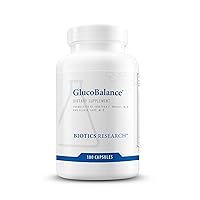 Biotics Research GlucoBalance Supports Metabolic Health, Chromium, Vanadium, Lcarnitine 180 Capsules
