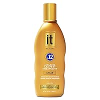 IT Essentials No. 12 Leave-In Argan Oil Treatment –Professional-Grade Infused with Keratin and Argan Oil for Soft Hair and Added Shine - Conditioner Strengthens & Protects Dry & Damaged Hair IT Essentials No. 12 Leave-In Argan Oil Treatment –Professional-Grade Infused with Keratin and Argan Oil for Soft Hair and Added Shine - Conditioner Strengthens & Protects Dry & Damaged Hair