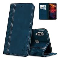 for Huawei P20 Lite Case Luxury PU Leather Flip Case for Huawei Nova 3E Folio Wallet Case Women Men Cover with Card Holder Magnetic Closure Kickstand Shockproof 5.84