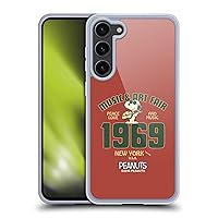 Head Case Designs Officially Licensed Peanuts Snoopy Guitar 1969 Woodstock 50th Soft Gel Case Compatible with Samsung Galaxy S23+ 5G and Compatible with MagSafe Accessories