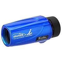 Kenko 320013 Ultra View I 8x21FMC 8x 21mm Caliber Fully Waterproof Fully Multi-Coated Monocular Blue