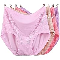 Women's Underwear Ladies Soft Full Briefs Panties 5 Pack