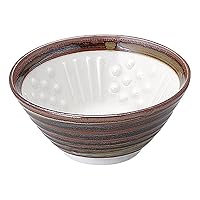 Koyo Pottery 51166067 Medium Pot, Rust Roll, 5.9 inches (15 cm), Natto Pot, Large
