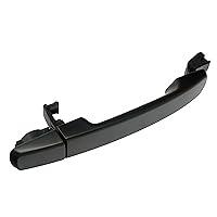 Sentinel Parts Outside Exterior Door Handle Rear Left or Right Side Compatible with 2007-2013 Nissan Altima, 2008-2013 Altima Coupe Replaces # 82606-JA59A, 80607-JA59A