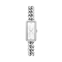 Kate Spade New York Rosedale or Brookville Rectangular Case Women's Watch with Stainless Steel Chain Bracelet or Leather Band