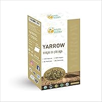 Herbs Botanica Yarrow Herb Dried For Tea, Achillea millefolium Loose Leaf & Flower For Tincture, Skincare Organic Resealable Double Moisture Proof Pouch 4 oz